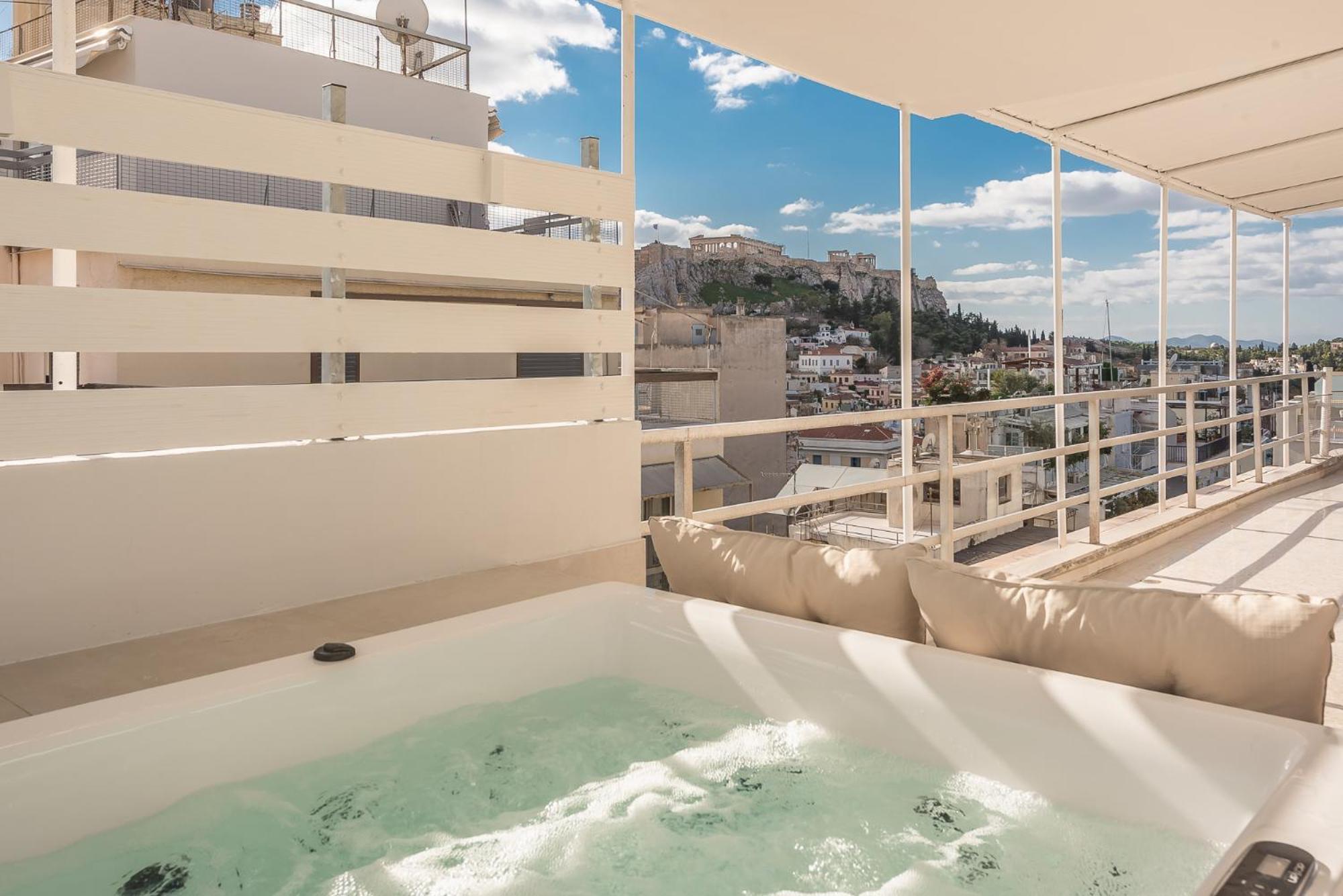 Syntagma Spa With Acropolis View Athene Buitenkant foto